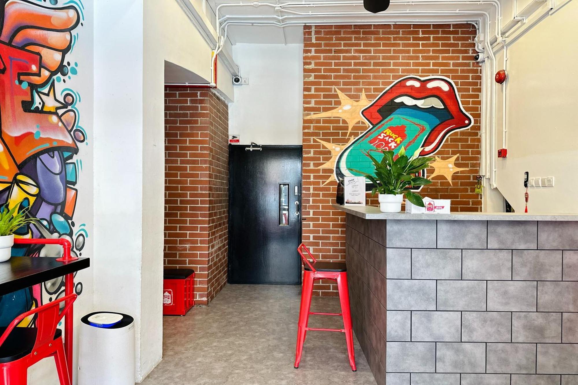 סינגפור Rucksack Inn Temple Street מראה חיצוני תמונה